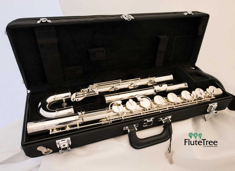 Sankyo bassfløyte modell BF101 